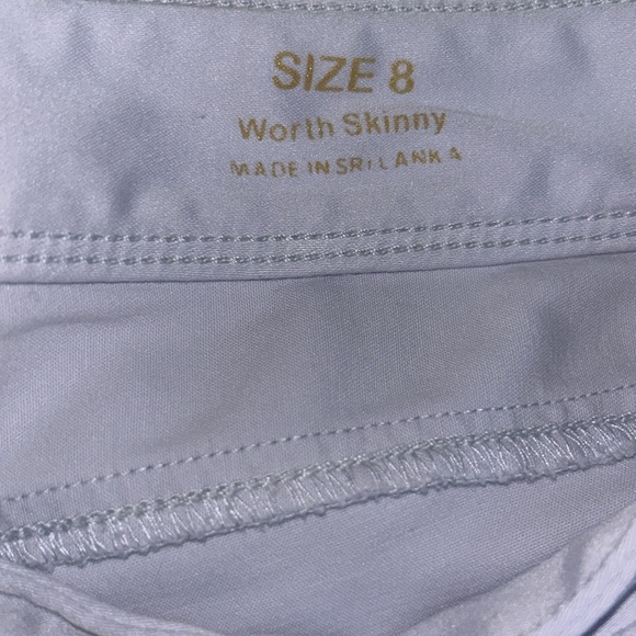 Lily Pulitzer Size 8 Worth Skinny  Lilac color - Picture 7 of 9